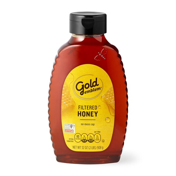 Gold Emblem 100% Pure Filtered Honey, 32 oz
