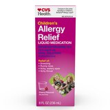 CVS Health Children's Allergy Relief Liquid Diphenhydramine HCl Oral Antihistamine, thumbnail image