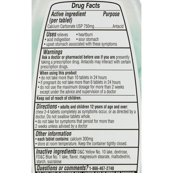 CVS Health Extra Strength Antacid Tablets