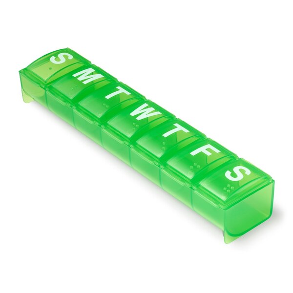 CVS Health Weekly Pill Planner, Large, Assorted Colors