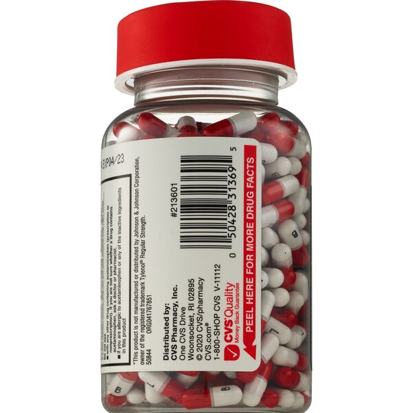 CVS Health Regular Strength Acetaminophen Pain Reliever & Fever Reducer 325 MG Gelcaps, 365 CT