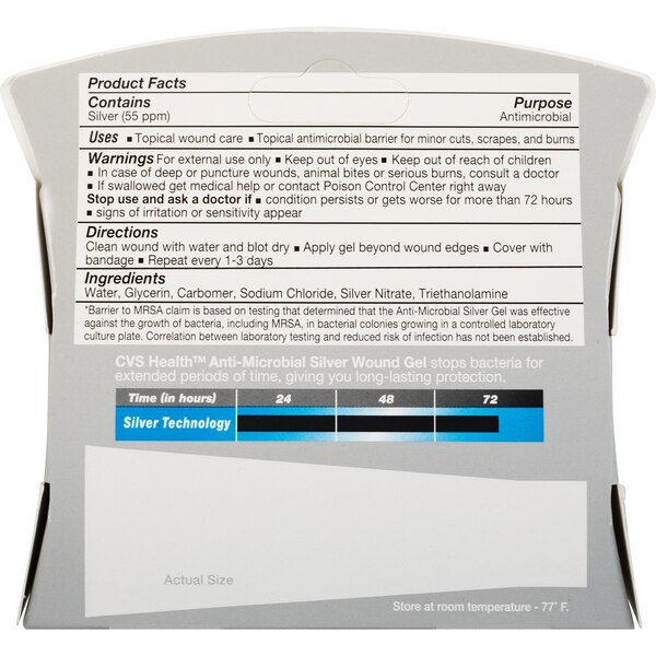 CVS Health Anti-Microbial Silver Wound Gel