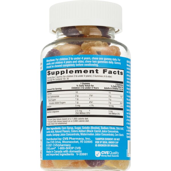 CVS Health Advanced Probiotic Gummies, 60 CT