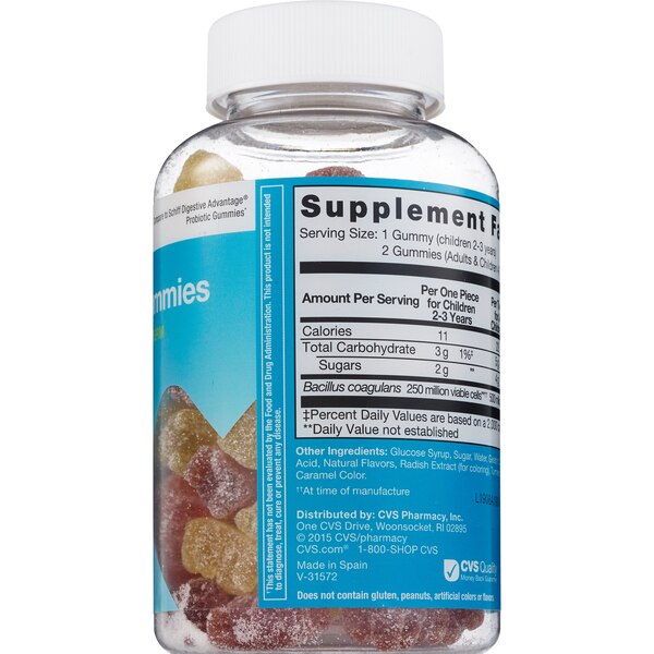 CVS Health Advanced Probiotic Gummies, 60 CT