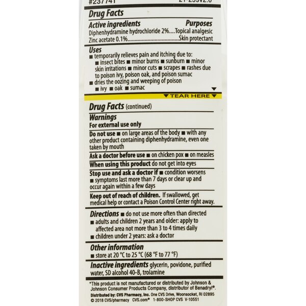 CVS Health Itch Relief Spray Extra Strength
