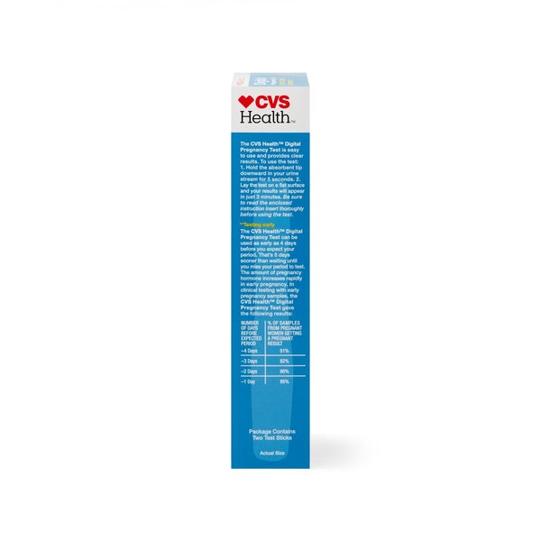 CVS Health Digital Pregnancy Test