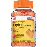 CVS Health Regular Strength Aspirin 325 MG Enteric Coated Tablets, thumbnail image