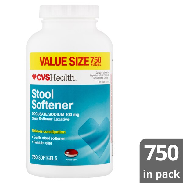 CVS Health Stool Softener 100 MG Softgels