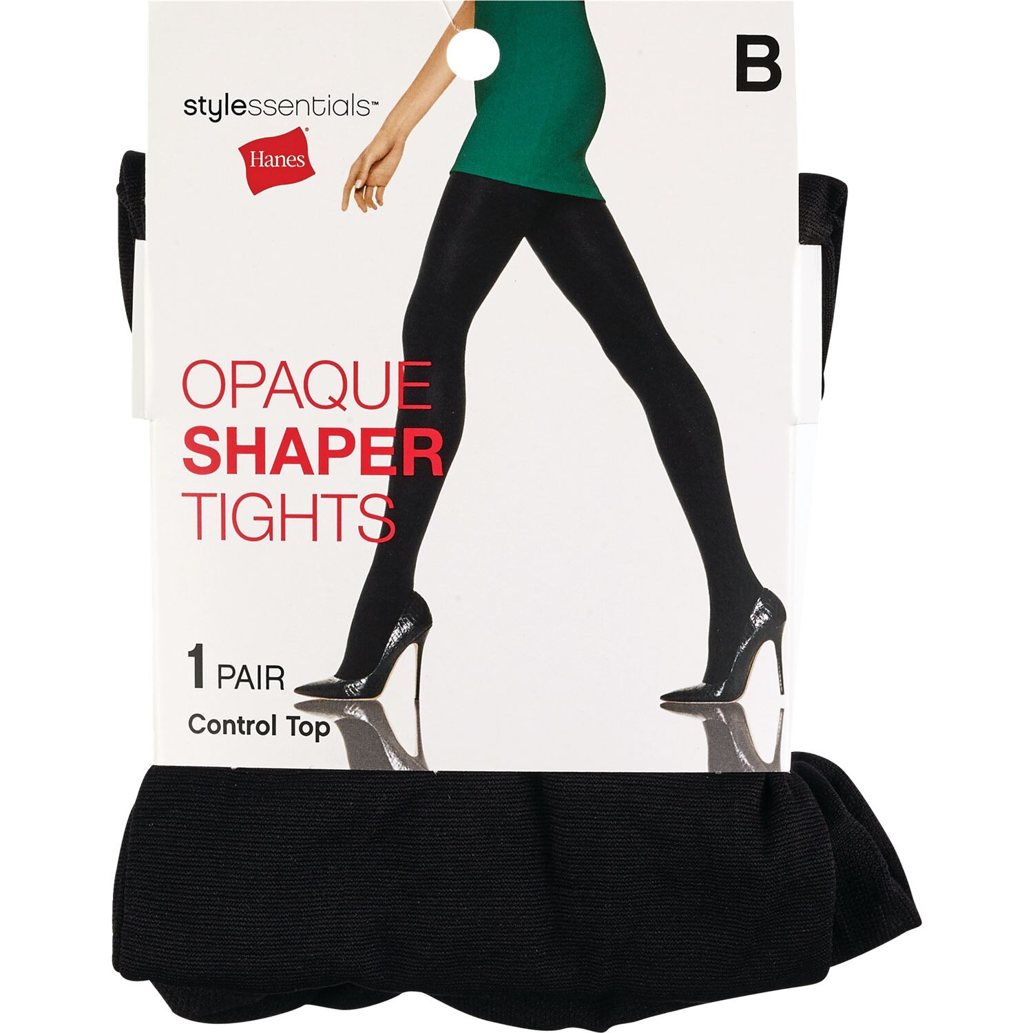 Customer Reviews Style Essentials by Hanes Opaque Shaper Tights Black CVS Pharmacy