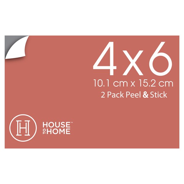 House To Home Peel Magnetic Picture Frame, 4 x 6 in