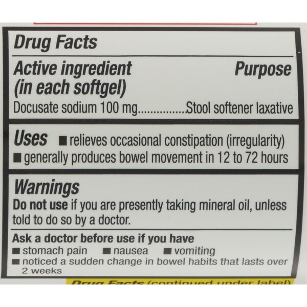 CVS Health Stool Softener Liquid Softgels