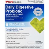 CVS Health Daily Digestive Probiotic 6 Billion CFU Capsules, thumbnail image