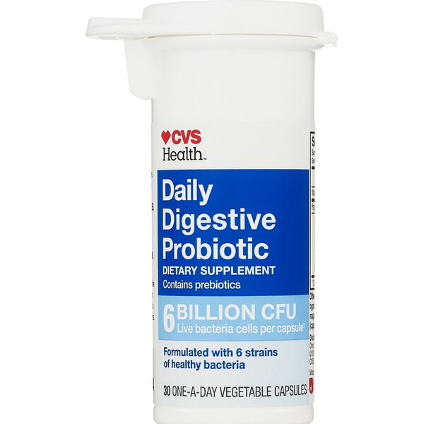 CVS Health Daily Digestive Probiotic 6 Billion CFU Capsules