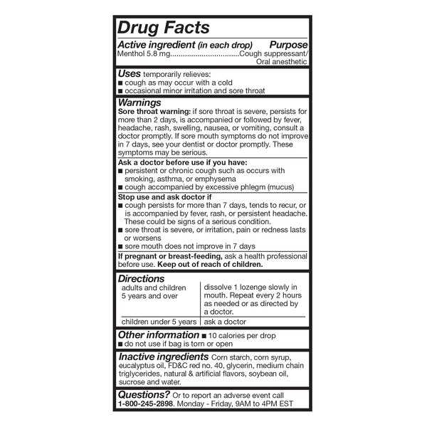 CVS Health Cherry Cough Drops, 160 CT