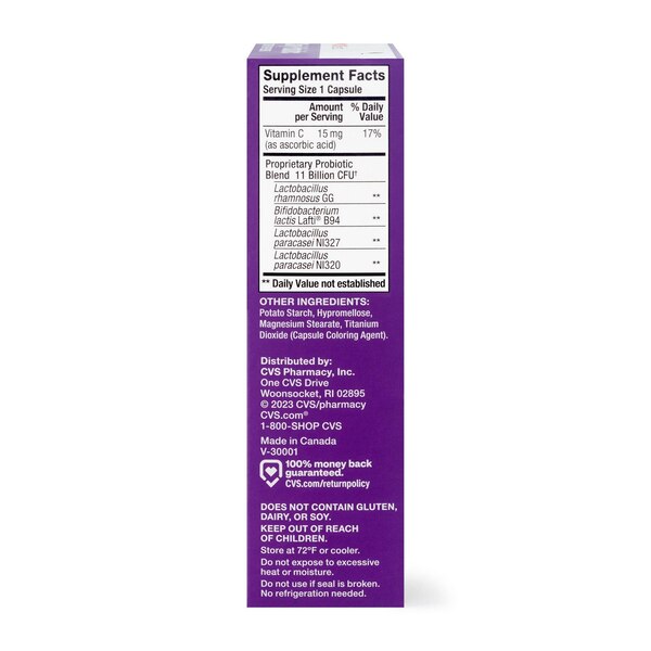 CVS Health Daily Probiotic 24 Billion CFU Capsules