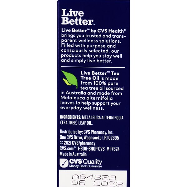 Live Better 100% Tea Tree Oil, 1 OZ