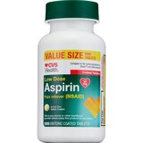 CVS Health Low Dose Aspirin 81 MG Enteric Coated Tablets, thumbnail image