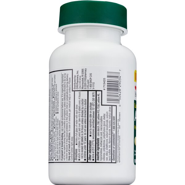 CVS Health Low Dose Aspirin 81 MG Enteric Coated Tablets