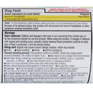 CVS Health Low Dose Aspirin 81 MG Enteric Coated Tablets, 1000 Count, 300 Count, 120 Count, 500 Count, 200 Count, 32 Count