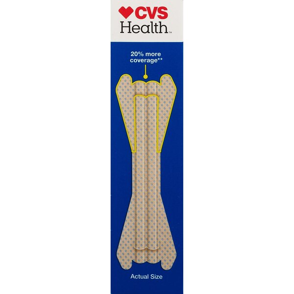 CVS Health Large Nasal Strips, Tan, 30 CT