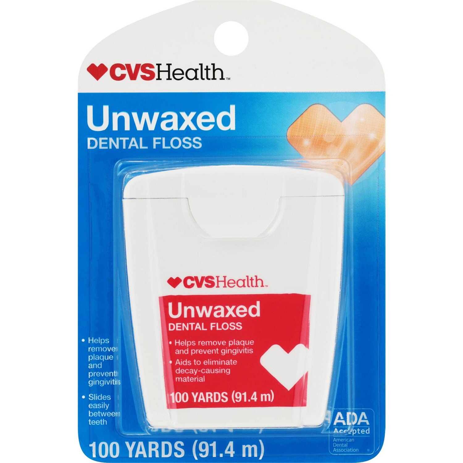 CVS Unwaxed Dental Floss image.