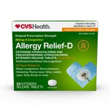 CVS Health Cetirizine Hydrochloride and Pseudoephedrine Hydrochloride Extended Release Tablets 5 mg/120 mg, thumbnail image