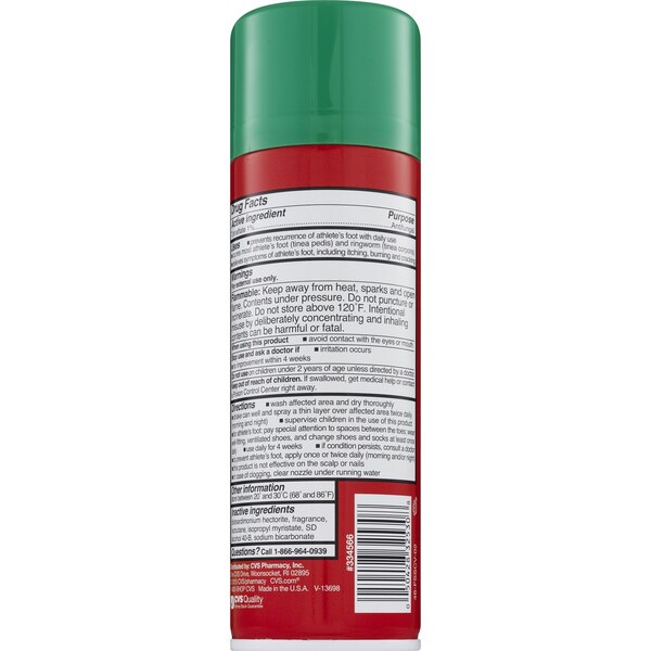 CVS Health Odor Control Spray Powder, 4 OZ