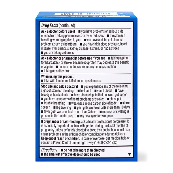 CVS Health Ibuprofen Pain Reliever & Fever Reducer (NSAID) 200 MG Coated Tablets
