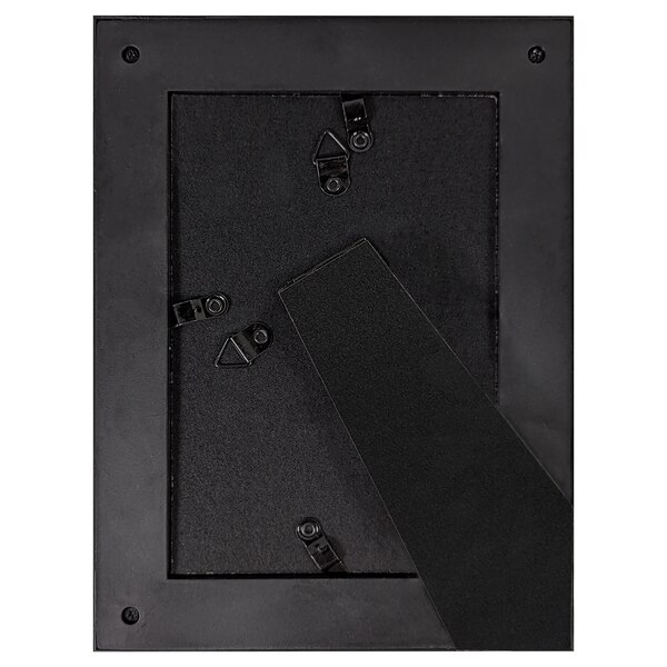 House To Home Black Scoop Picture Frame, 4 x 6 in