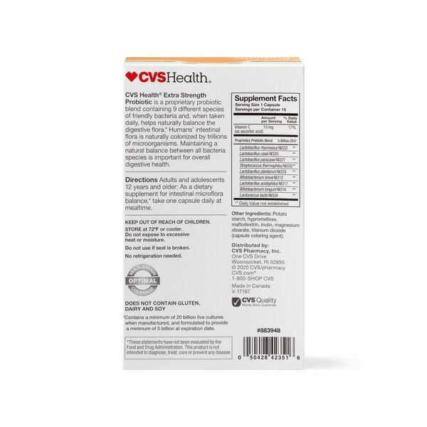 CVS Health Premium Care Probiotic Capsules