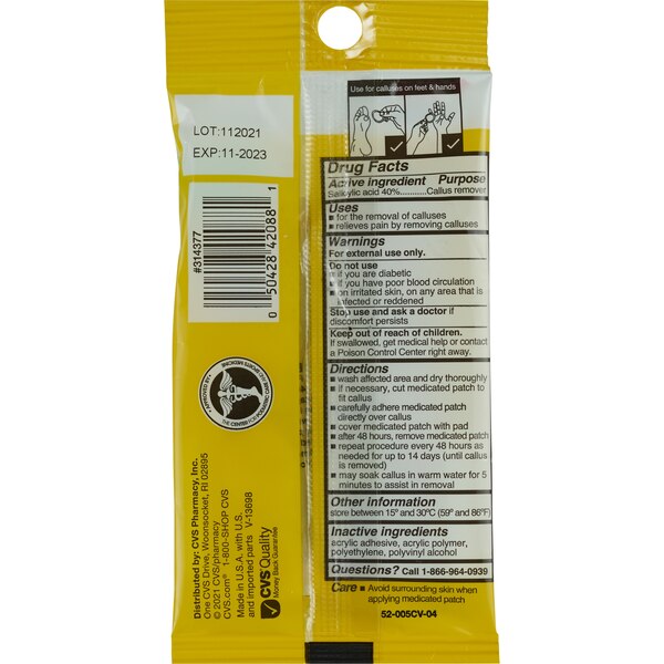 CVS Health Medicated Callus Removers