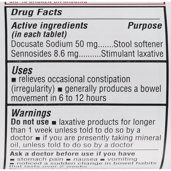 CVS Health Stool Softener Plus Stimulant Laxative Tablets