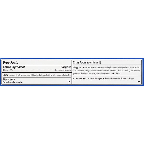 CVS Health Hemorrhoidal And Topical Analgesic Ointment, 1 OZ