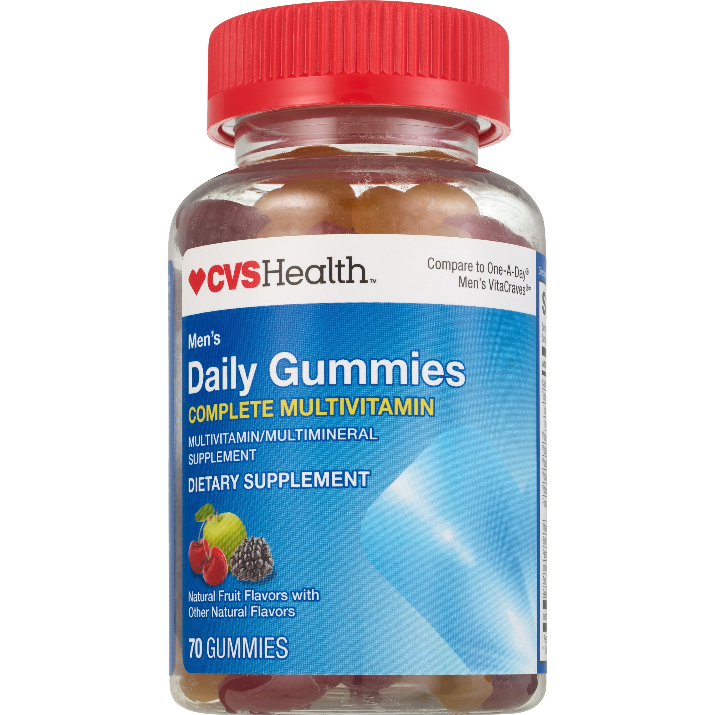 CVS Health Men's Daily Complete Multivitamin Gummies Fruit