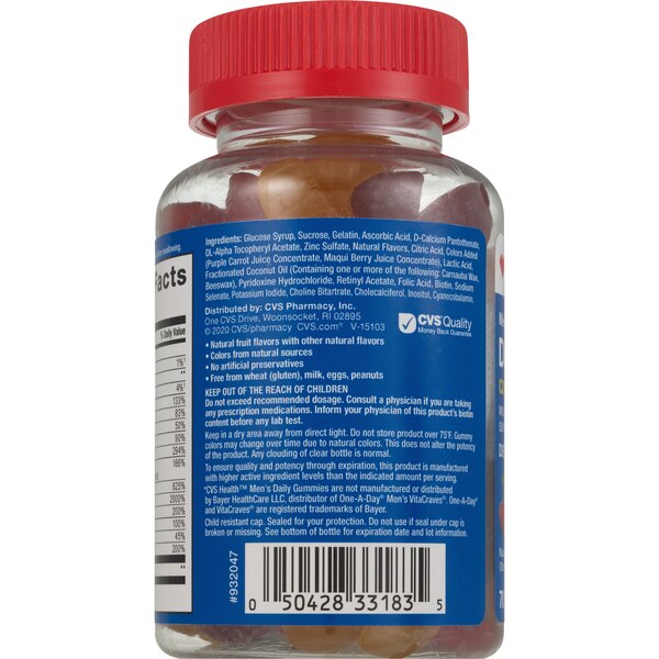 CVS Health Men's Daily Multivitamin Gummies