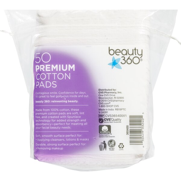 one+other Premium Cotton Pads, 50CT