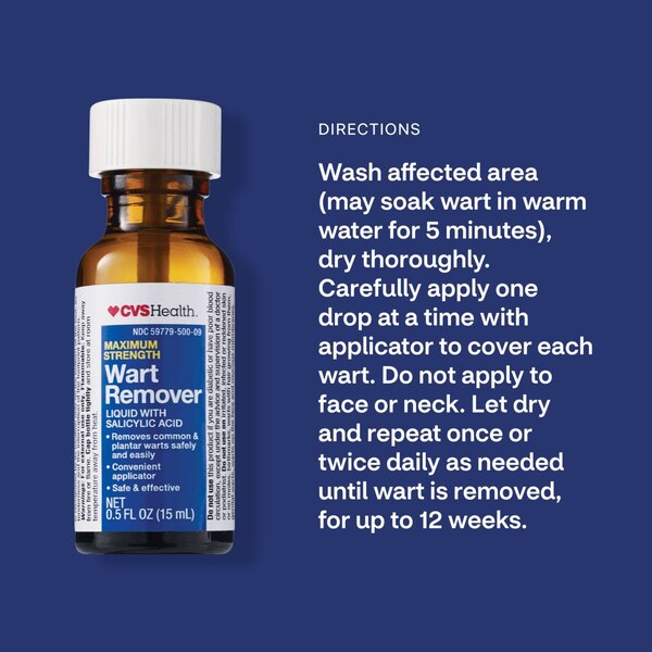 CVS Health Maximum Strength Wart Remover Liquid