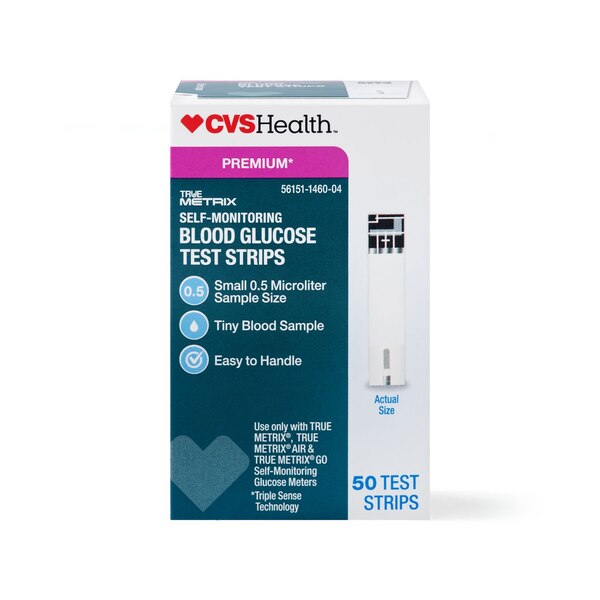 CVS Health True Metrix Self Monitoring Blood Glucose Test Strips