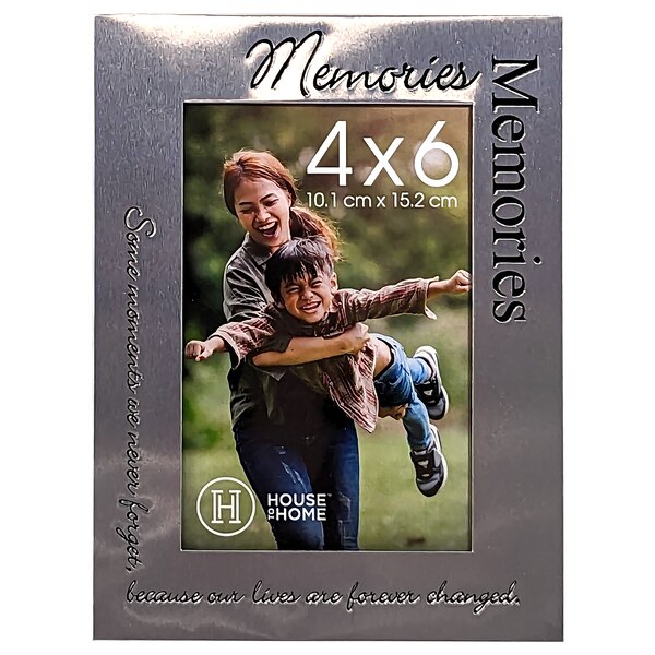 House To Home Ethan "Memories" Picture Frame, 4 x 6 in