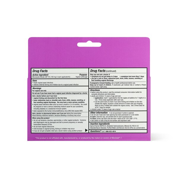 CVS Health Miconazole 7 Day Vaginal Treatment Cream, 1.59 OZ