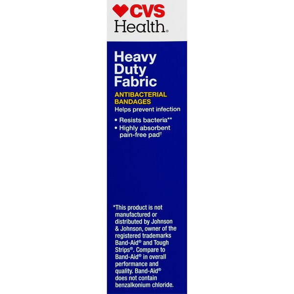 CVS Health - Apósitos antibacterianos de tela ultrarresistente