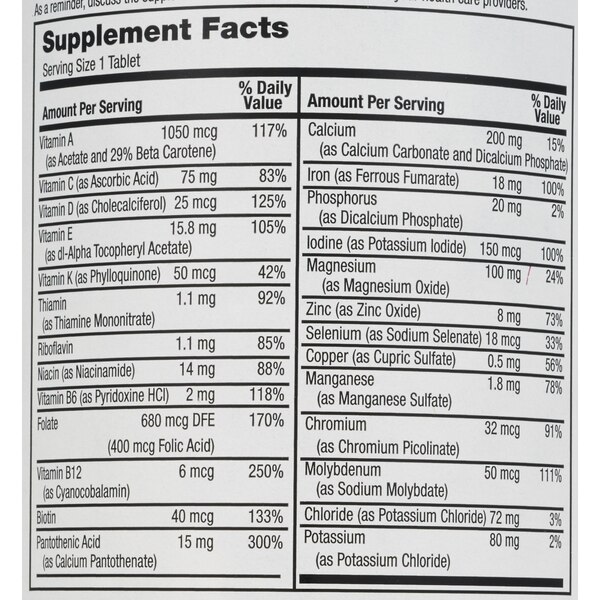CVS Health Women's Multivitamin Tablets