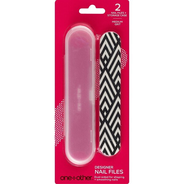 one+other Designer Nail Files, 2CT
