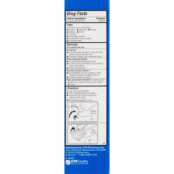 CVS Health  Soothing Eye Wash, FL 4 OZ