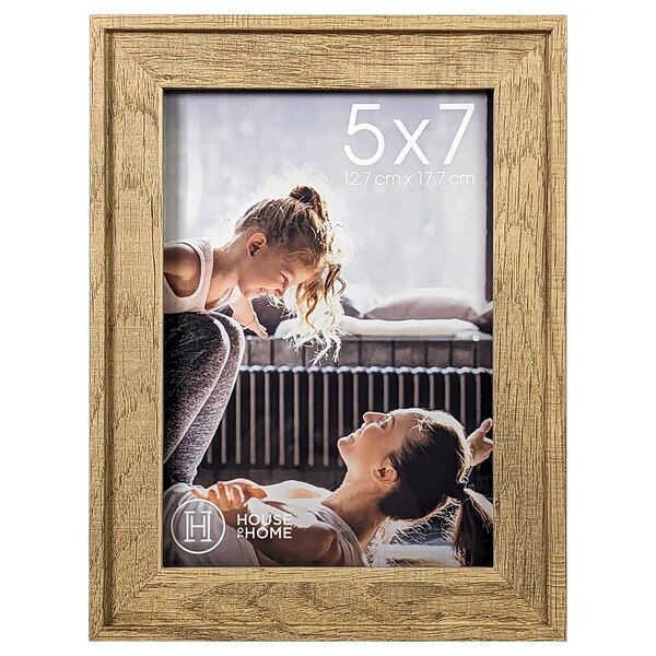 House To Home Natural Wood Tone Picture Frame, 5 x 7 in