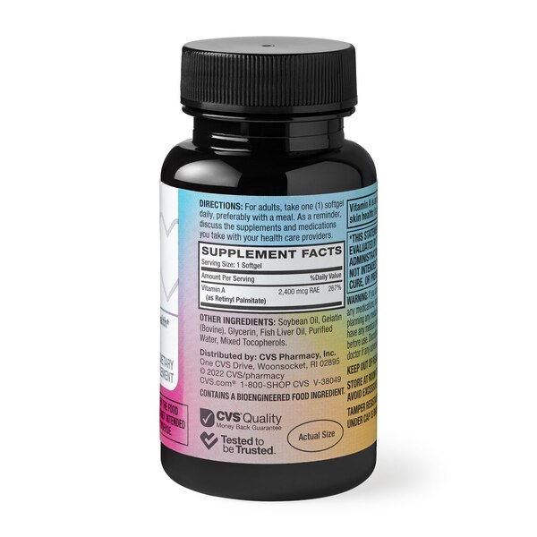 CVS Health Vitamin A Softgels, 100 CT