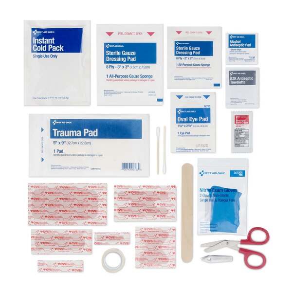 CVS Health Multi-Purpose 160pc Plastic First Aid Kit