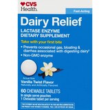 CVS Health Fast Acting Dairy Relief Chewable Tablets, thumbnail image