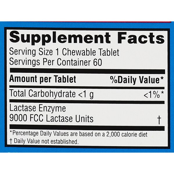 CVS Health Fast Acting Dairy Relief Chewable Tablets