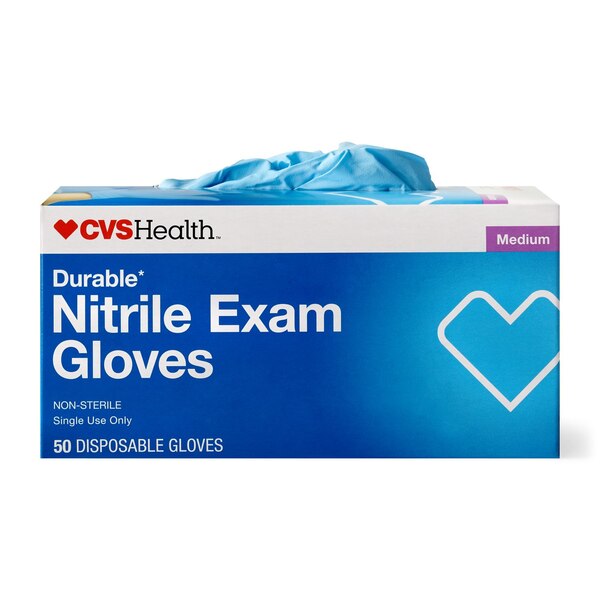 CVS Health Durable Nitrile Exam Gloves